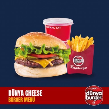 Dünya Cheese Burger Menü