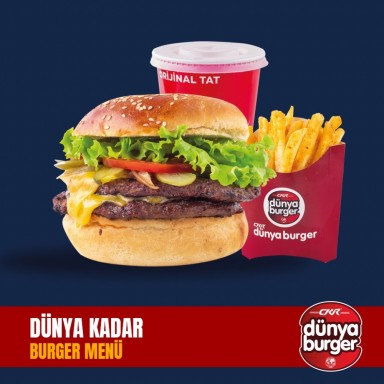 Dünya Kadar Burger Menü