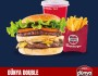 Dünya Double Burger Menü